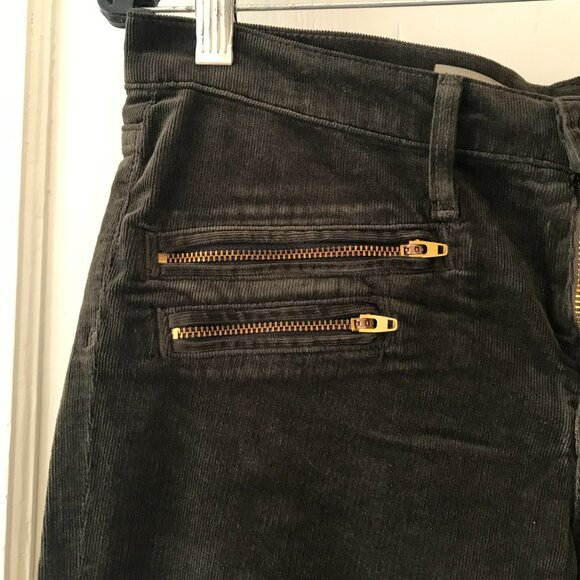 Anthropologie | AG Stevie Ankle Moto Cords Moss - Picture 5 of 16